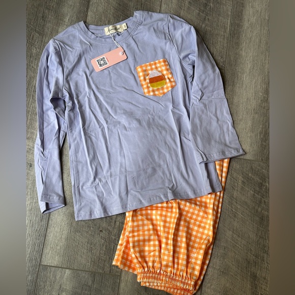 Candy Corn Shirt and Pants - Picture 1 of 3